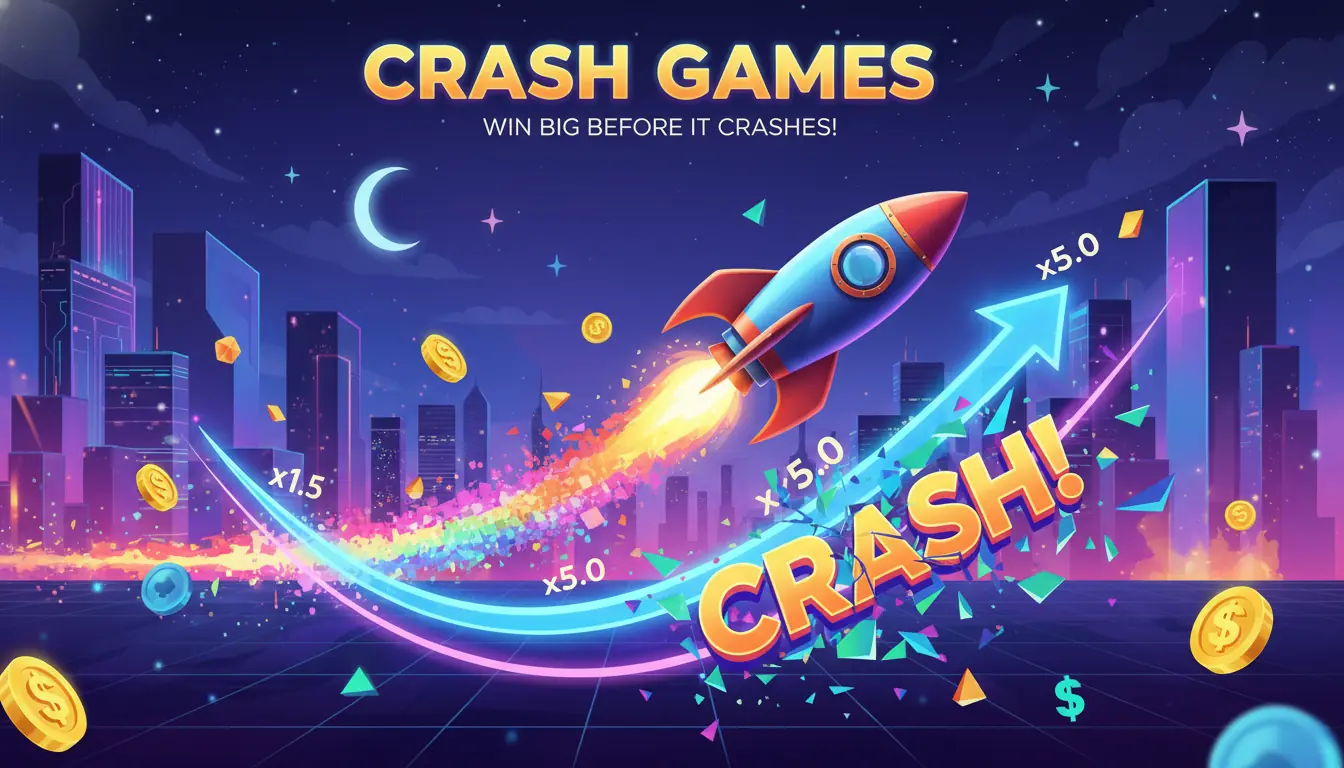 Golden Crown Casino Crash Games